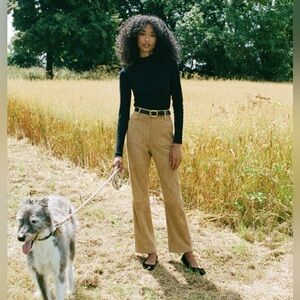 DOEN new with tags 100% suede pants